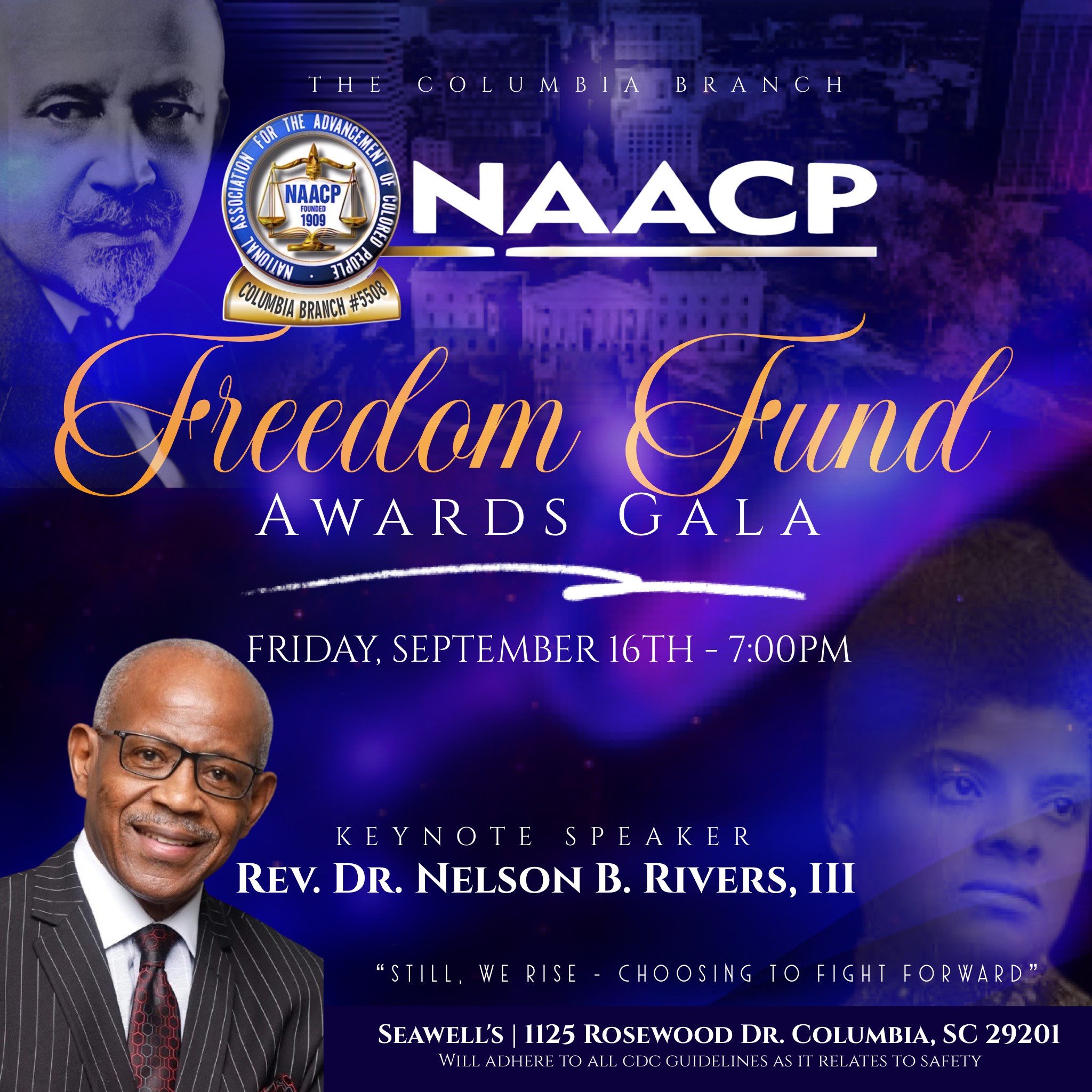 NAACP Columbia's 35th Annual Freedom Fund Awards Gala this Friday!