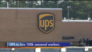 Ups To Hire 100,000 Seasonal Workers