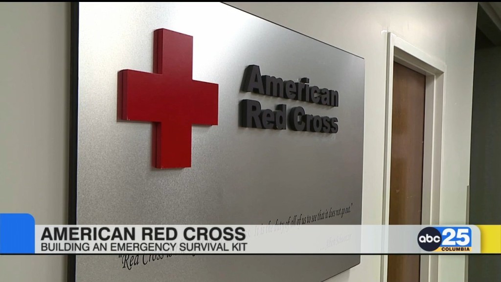 Red Cross Urges South Carolinians To Build Emergency Kits