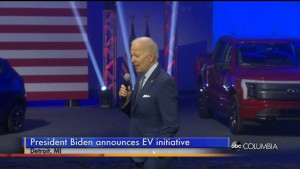 President Biden Announces Ev Initiative In Detroit