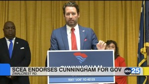 Scea Endorses Cunningham For Governor