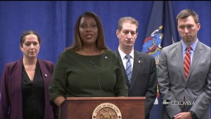 New York Attorney General Sues Trump