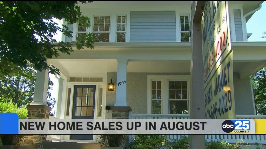 New Home Sales Up In August