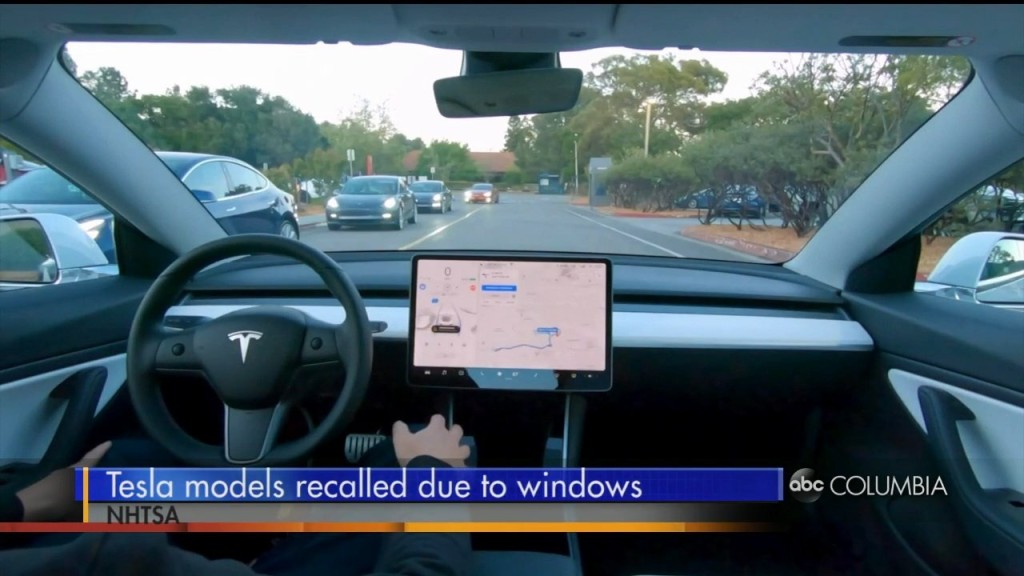 Tesla Models Recalled Due To Windows
