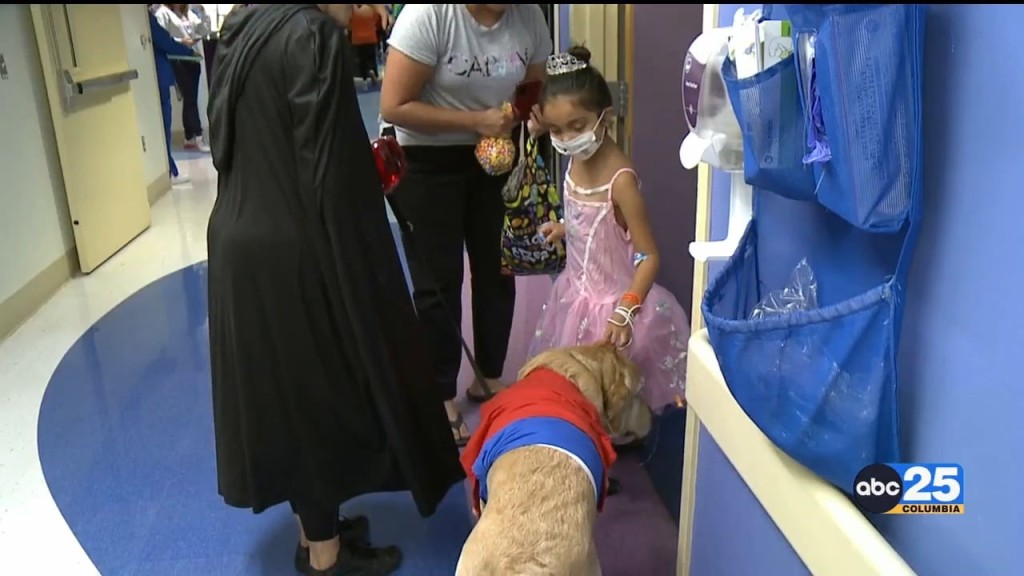 "reverse Trick Or Treating" At Prisma Health Children's Hospital Brings Candy To The Kids