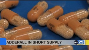 Adderrall In Short Supply