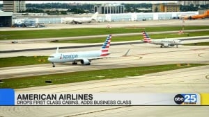 American Airlines Drops First Class Cabins