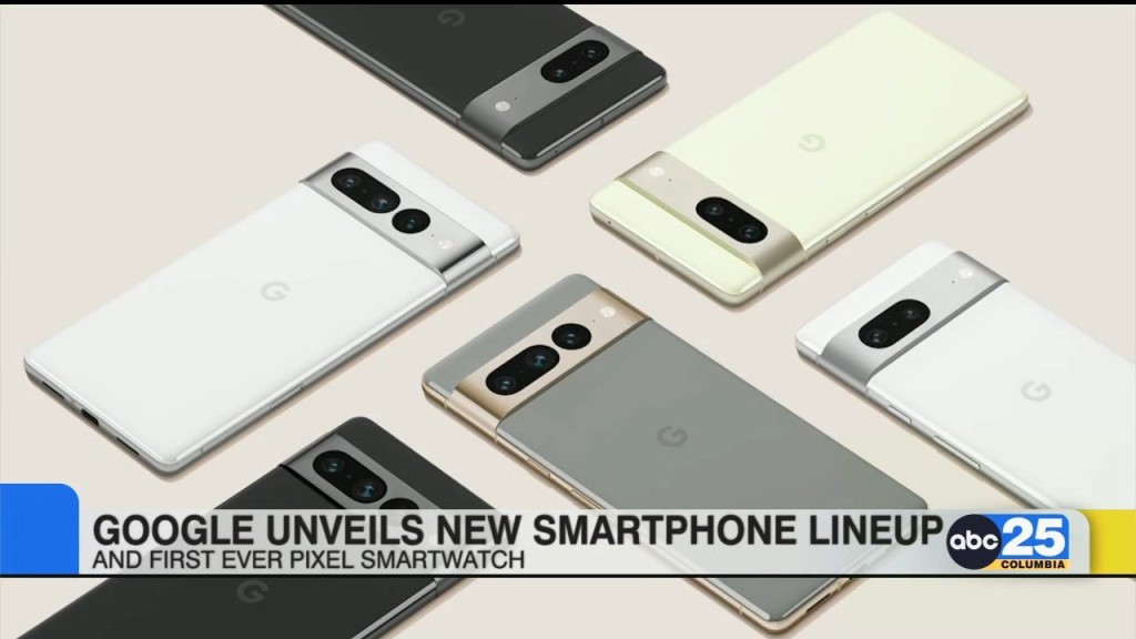 Google Unveils New Pixel 7 Smartphone And First Ever Pixel Smartwatch