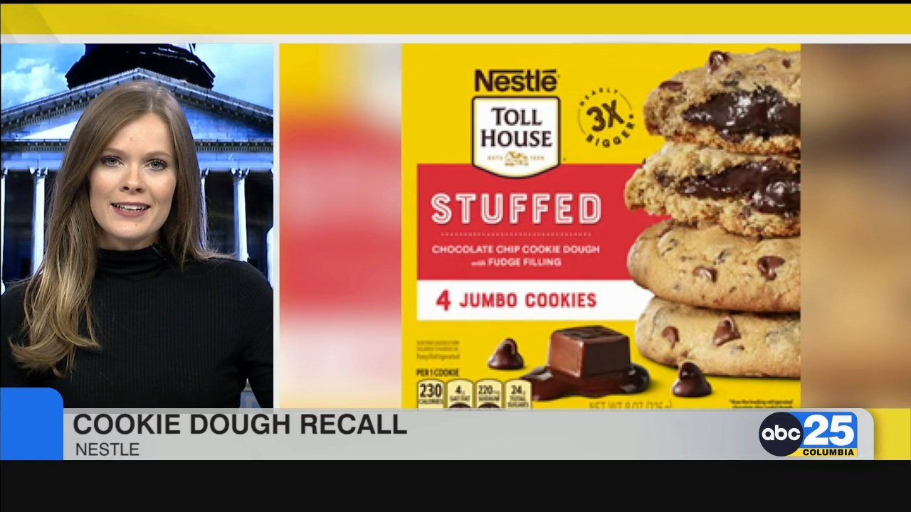 Nestle Toll House's stuffed chocolate chip cookies recalled for