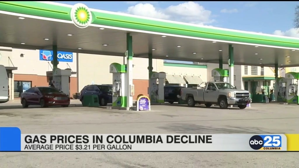 Gas Prices Decline In Columbia