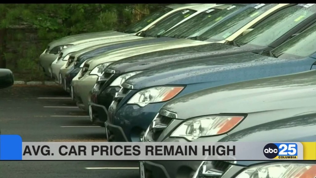 Car Prices Remain High