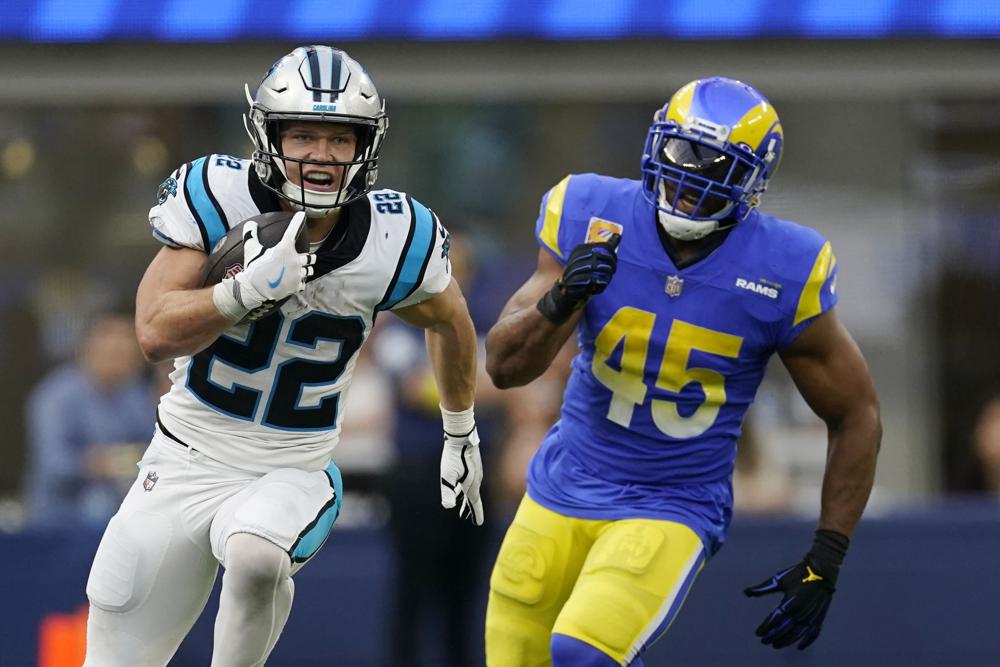 49ers' Christian McCaffrey is AP's top NFL running back - Las Vegas Sun News