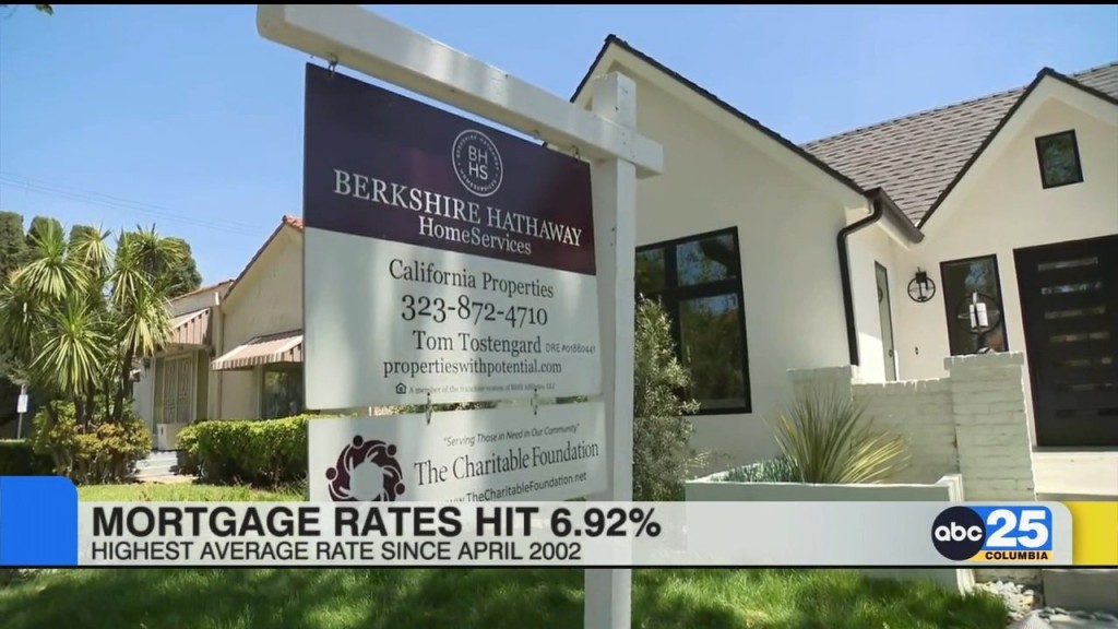 Mortgage Rates Highest Since 2002