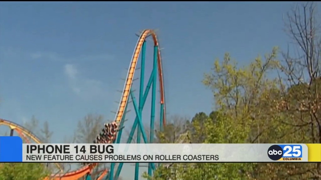Iphone 14 New Feature Causes Problems On Roller Coasters