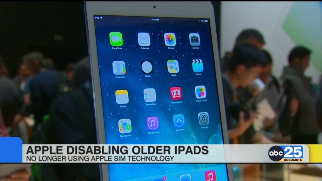 Apple Disabling Older Ipads, No Longer Using Apple Sim Technology
