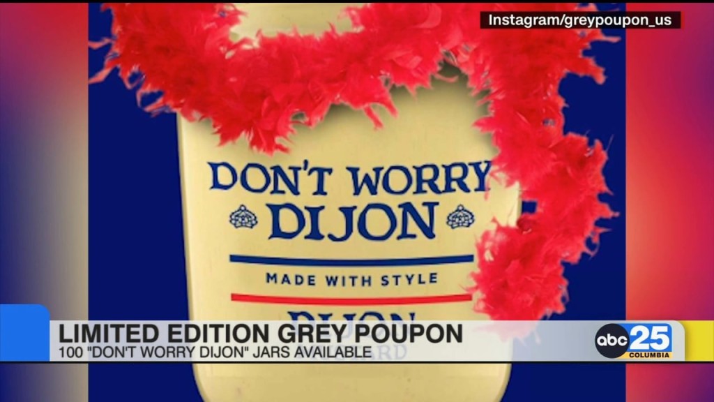 Limited Edition Grey Poupon Jars Available