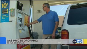 Gas Prices Dropping: Sc Avg $3.37/ Gallon