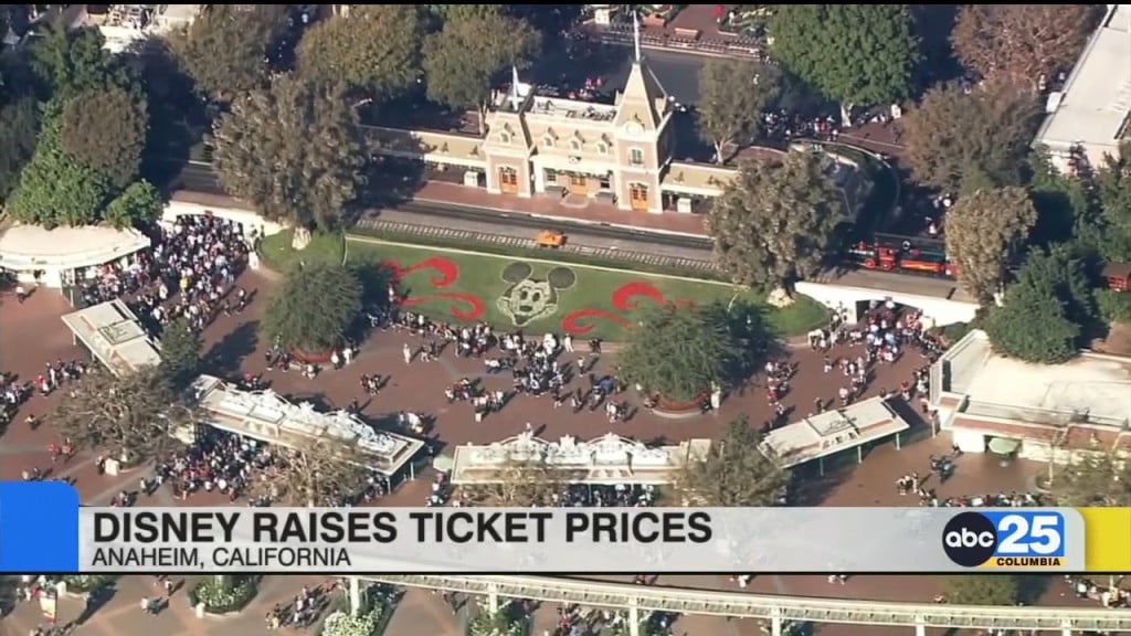 Disney Raises Ticket Prices At California Park
