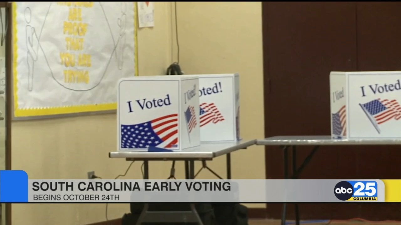 South Carolina Early Voting Begins Oct 24 ABC Columbia   6a0ec2cb14dfb8f0a9a3f5b993cdcec99f2428b6 