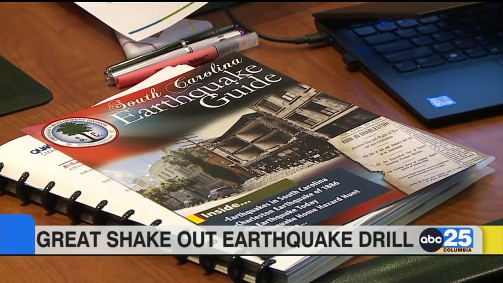 South Carolinians Participate In The Great Shakeout Drill