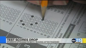 Test Scores Drop