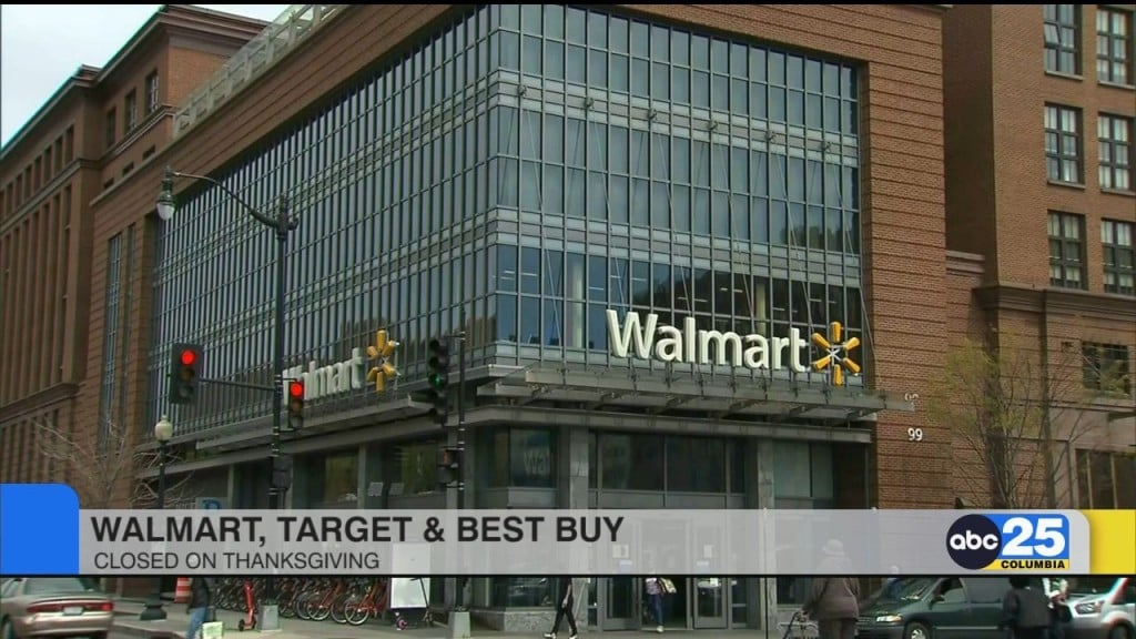 Walmart, Target, And Best Buy Closed On Thanksgiving