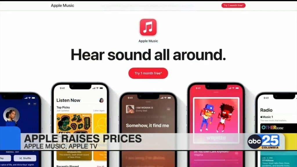 Apple Raises Prices On Subscriptions