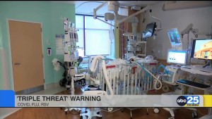 Triple Threat Warning Covid, Flu, Rsv