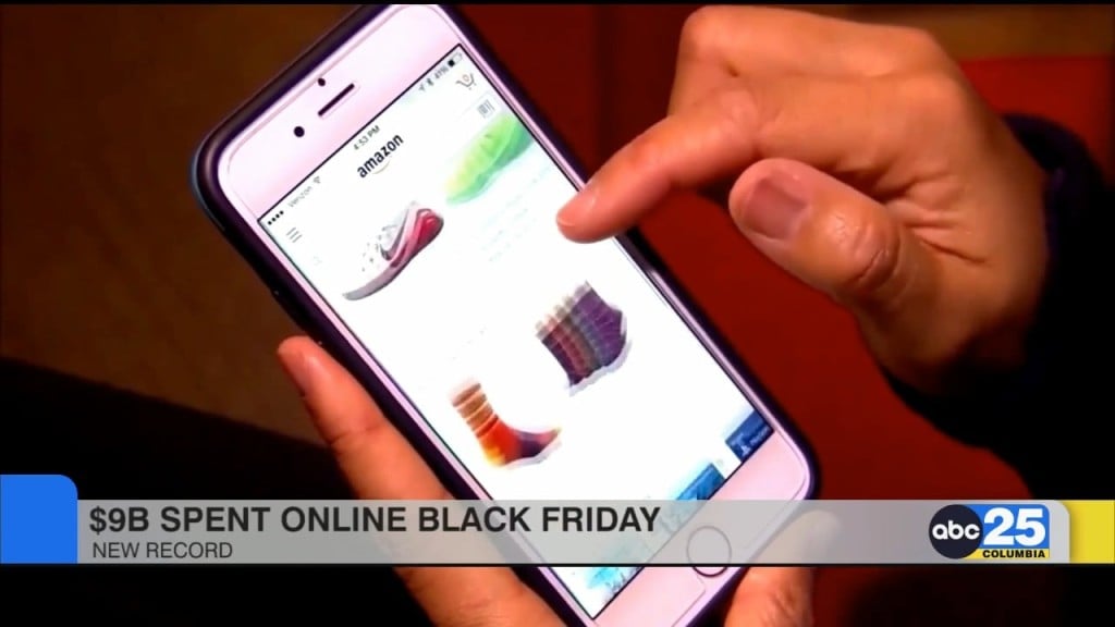 $9 Billion Spent Online During Black Friday Shopping