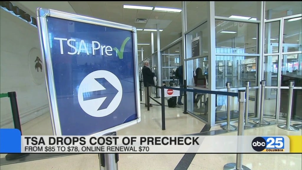 Tsa Drops Precheck Cost