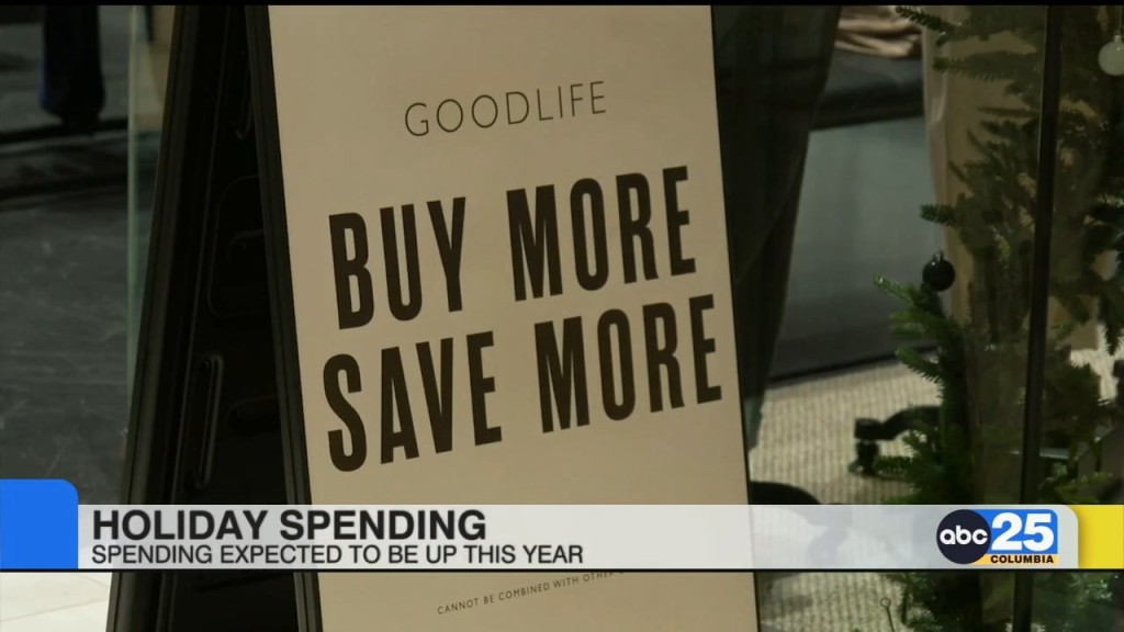 Holiday Spending Expected To Increase This Year