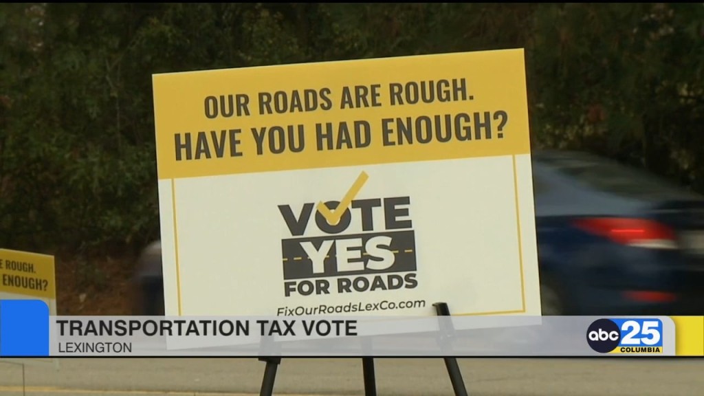Lexington County Votes Against Sales Tax To Fix Roadways