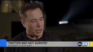 Elon Musk: Twitter May Not Survive
