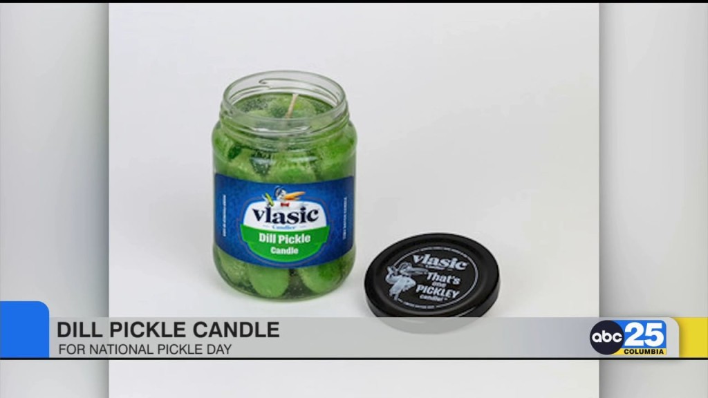 Dill Pickle Candle Introduced For National Pickle Day