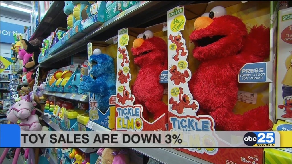 Toy Sales Are Down 3%