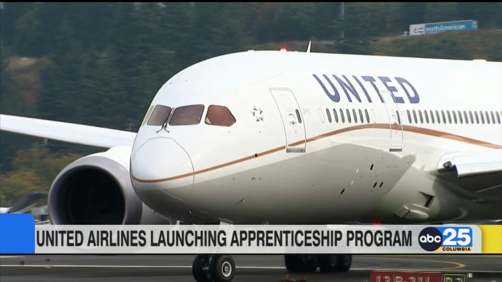 United Airlines Launching Apprenticeship Program
