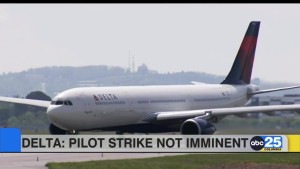 Delta: Pilot Strike Not Imminent