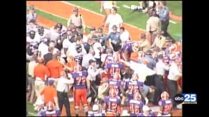 2004 Carolina Clemson Fight