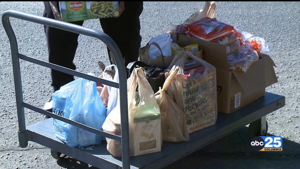 Harvest Hope, Sc Dept. Of Veterans' Affairs Hold Food Drive For Veterans