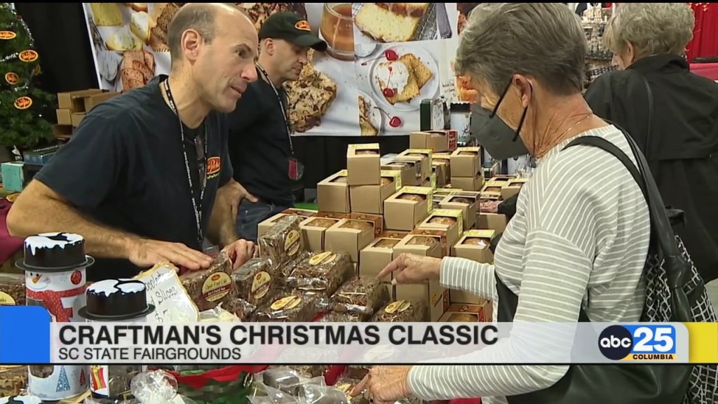 Craftman’s Christmas Classic At Sc State Fairgrounds