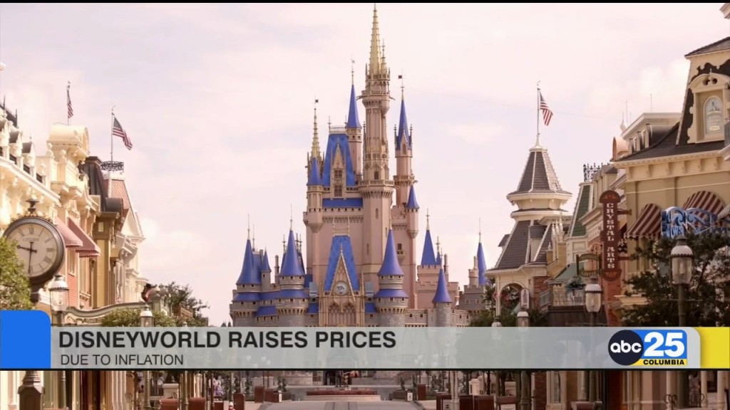 Disney Raises Park Ticket Prices