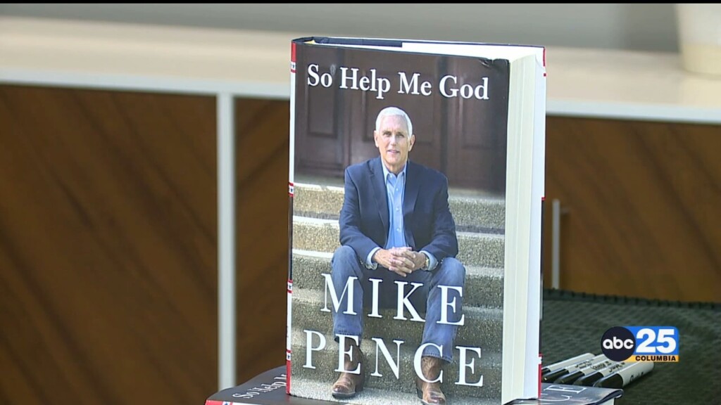 Pence Book Signing In Cola