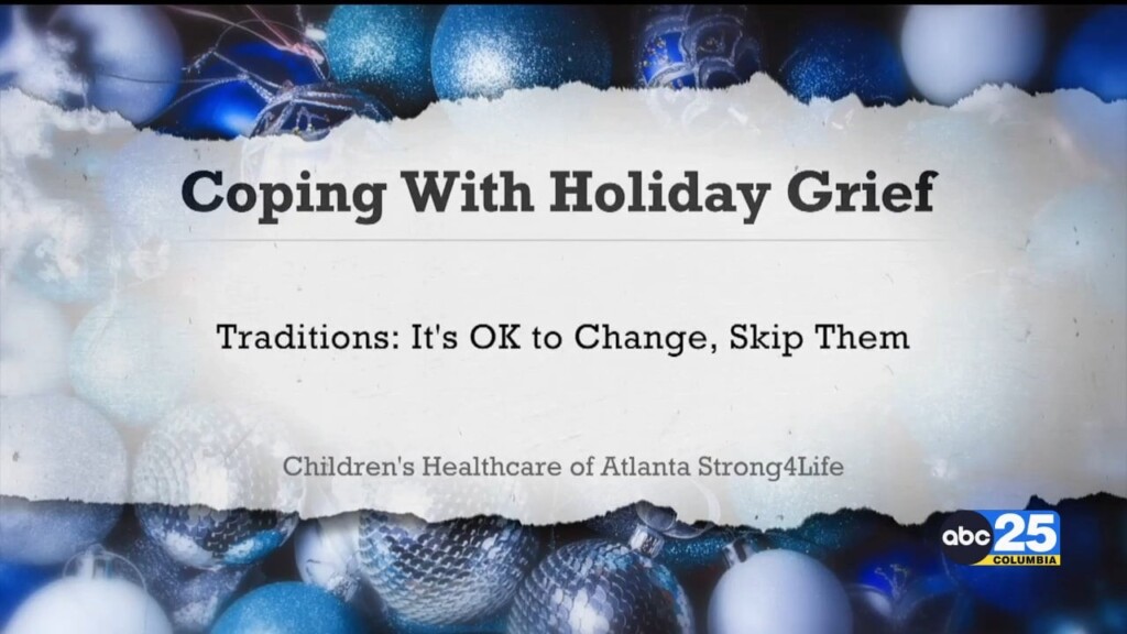 Coping With Grief During The Holidays