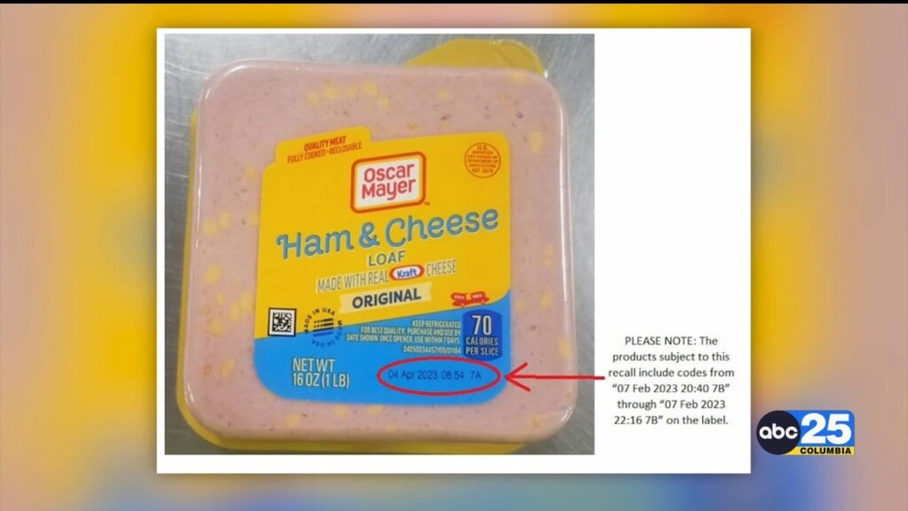 Kraft Recalls Ready To Eat Ham And Cheese Loaf