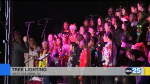 West Columbia Hosted 18th Annual Tree Lighting Ceremony