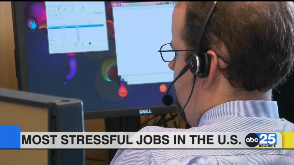 Department Of Labor: Most Stressful Jobs In The U.s.