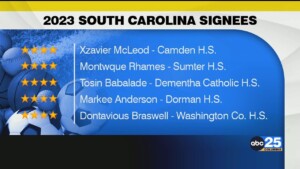Xzavier Mcleod Signs With South Carolina