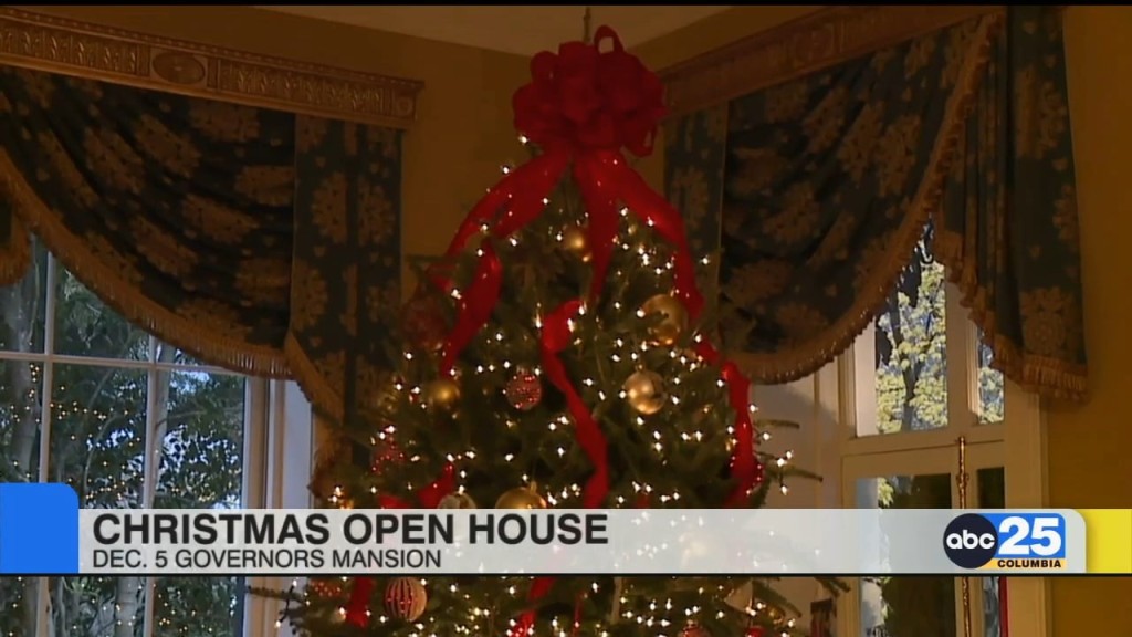 Gov. Mcmaster Invites South Carolinians To Christmas Open House