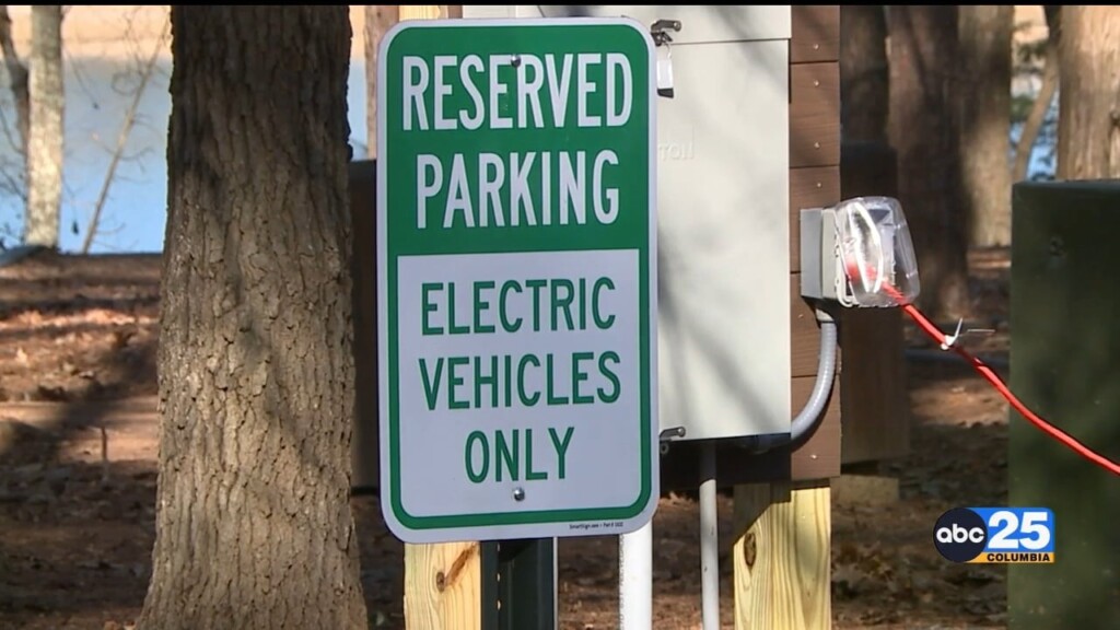 Electric Vehicle Chargers To Be Installed At S.c. State Parks
