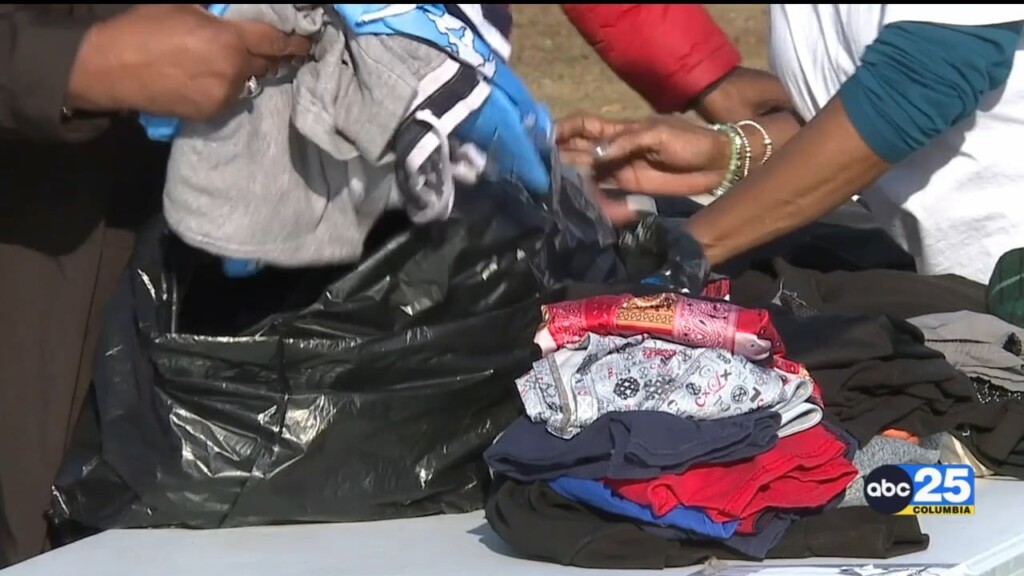 Food And Clothes Provided To Colony Apartments’ Residents